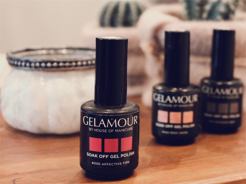 Flesjes Gelamour gellak in Salon Romy